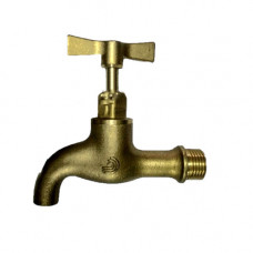 TAP BRASS PLAIN 15MM