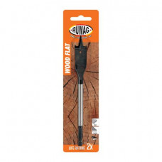 D/BIT 12.00MM WOOD FLAT CARDED RUWAG