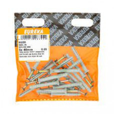 NAIL IN NYLON CSK 5X40MM (20) EUREKA