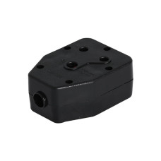 JANUS COUPLER PVC BLACK LOGOS